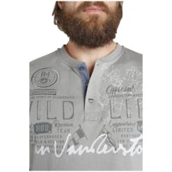 T-Shirt REIDAR Grau -Jan Vanderstorm server 2571