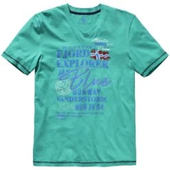 T-Shirt NORDGER Grün -Jan Vanderstorm server 2616