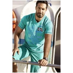 T-Shirt NORDGER Grün -Jan Vanderstorm server 2617