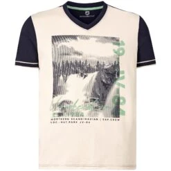 T-Shirt KISPING Wollweiß