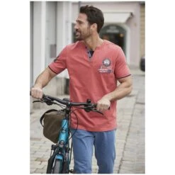 T-Shirt HINDERK Rosa -Jan Vanderstorm server 2669