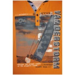 T-Shirt MUNIBERT Orange -Jan Vanderstorm server 2673