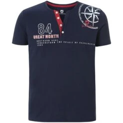 T-Shirt LINDRAD Dunkelblau