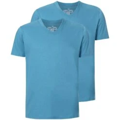 Doppelpack T-Shirt OSMO Blau