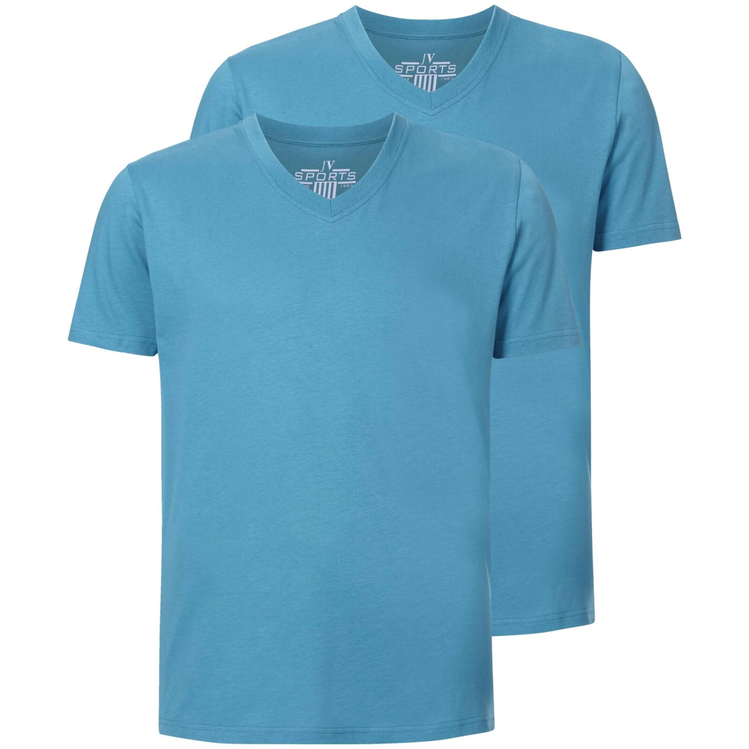 Doppelpack T-Shirt OSMO Blau 1 Doppelpack T-Shirt OSMO Blau