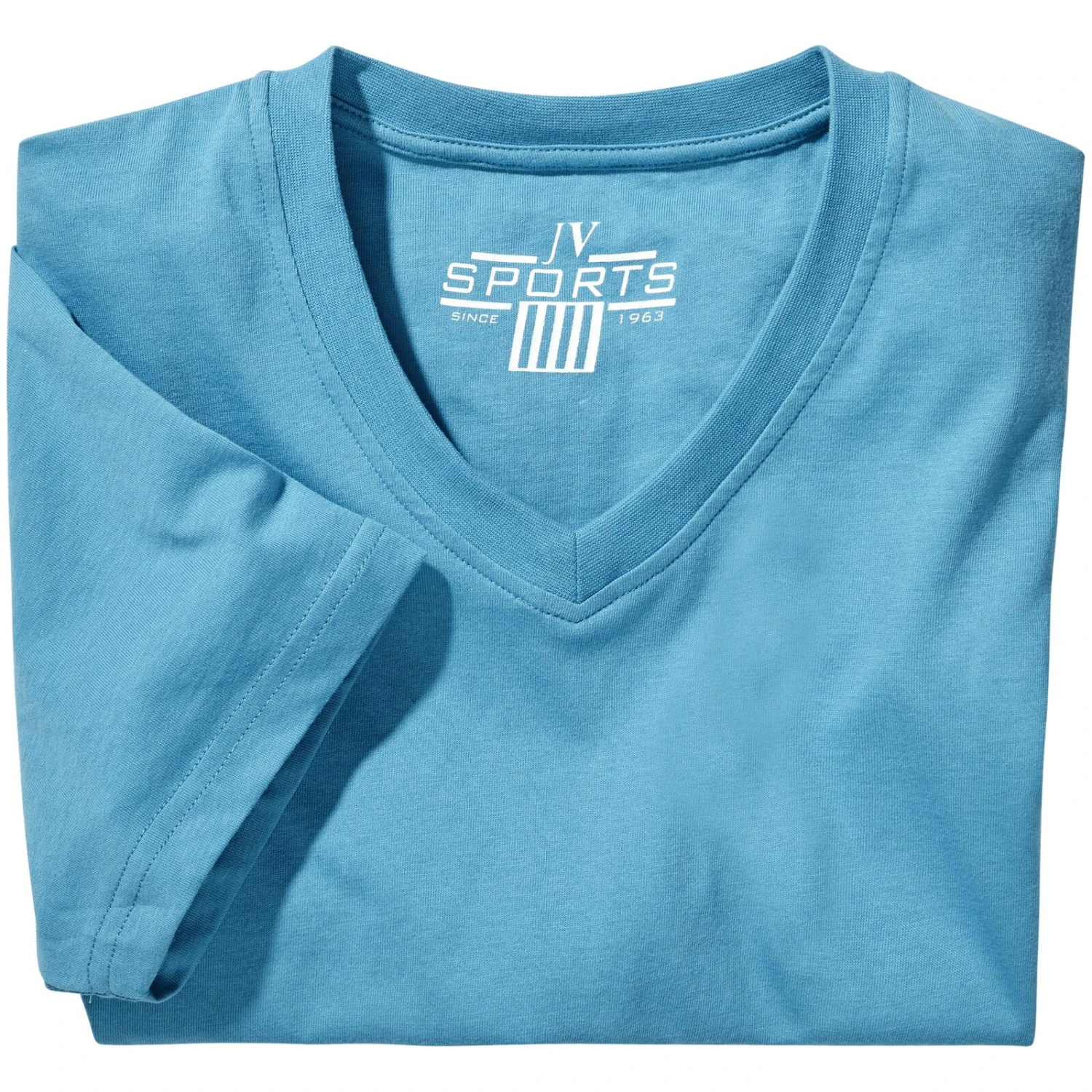 Doppelpack T-Shirt OSMO Blau 6 Doppelpack T-Shirt OSMO Blau – Bild 6