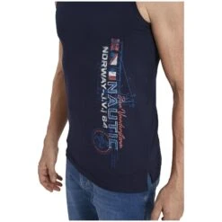 Doppelpack Tanktop ODDFRED Orange Dunkelblau -Jan Vanderstorm server 2730