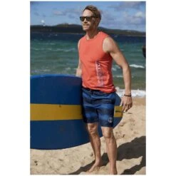 Doppelpack Tanktop ODDFRED Orange Dunkelblau -Jan Vanderstorm server 2731