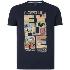 T-Shirt KALEB Dunkelblau