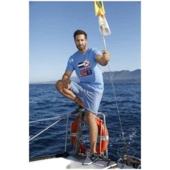 Doppelpack T-Shirt PREBEN Blau Dunkelblau -Jan Vanderstorm server 2753