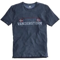 T-Shirt DIETHELM Dunkelblau -Jan Vanderstorm server 2766