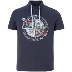 T-Shirt OTMUND Dunkelblau