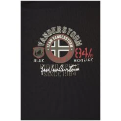 T-Shirt FREYVID Schwarz -Jan Vanderstorm server 2794