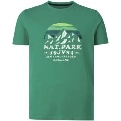 T-Shirt JENBERG Grün