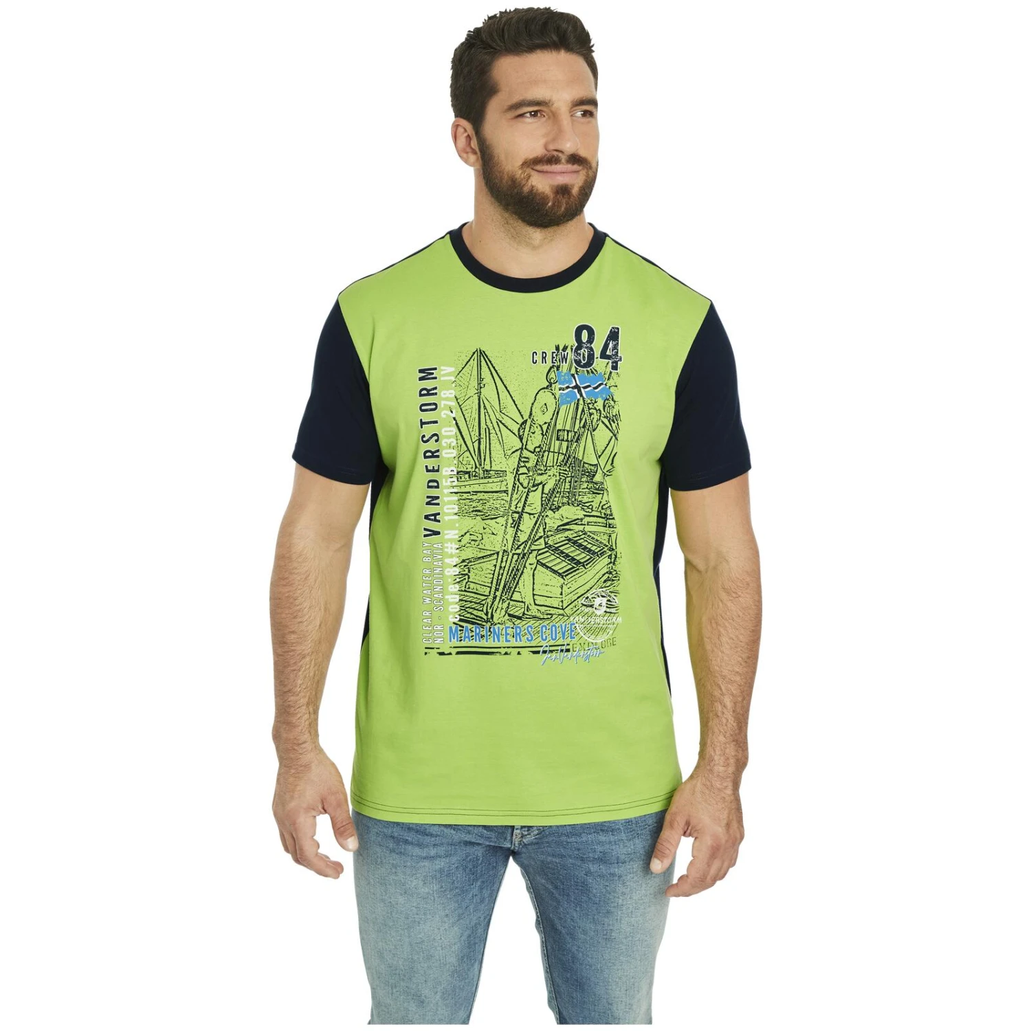 T-Shirt KASPERI Grün 2 T-Shirt KASPERI Grün – Bild 2