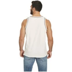 Doppelpack Tanktop TIDEMAN Wollweiß Blau -Jan Vanderstorm server 2836