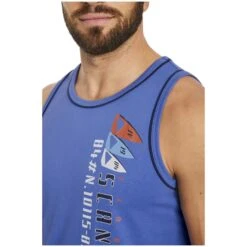 Doppelpack Tanktop TIDEMAN Wollweiß Blau -Jan Vanderstorm server 2839