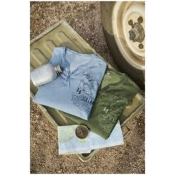 T-Shirt GODBERT Hellblau -Jan Vanderstorm server 2848