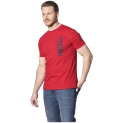 T-Shirt FLEMMING Rot -Jan Vanderstorm server 2861