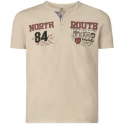 T-Shirt ALGOT Wollweiß