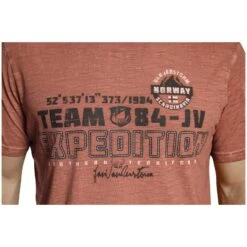 T-Shirt HELGO Orange -Jan Vanderstorm server 2880