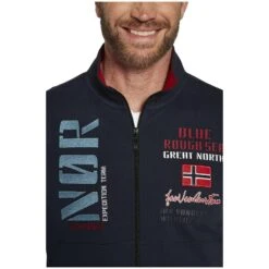 Sweatjacke TJARKE Dunkelblau -Jan Vanderstorm server 2922