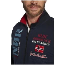 Sweatjacke TJARKE Dunkelblau -Jan Vanderstorm server 2925