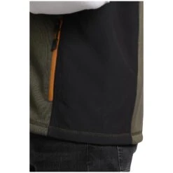 Outdoorweste ADALWOLF Oliv Schwarz -Jan Vanderstorm server 2932