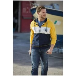 Sweatjacke PAULHARD Gelb Dunkelblau 14 Sweatjacke PAULHARD Gelb Dunkelblau -Jan Vanderstorm server 2981