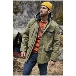 Jacke AZULON Oliv -Jan Vanderstorm server 2991