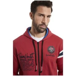 Sweatjacke ANTOO Rot -Jan Vanderstorm server 2998