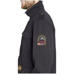 Fieldjacket BROR Schwarz -Jan Vanderstorm server 3003