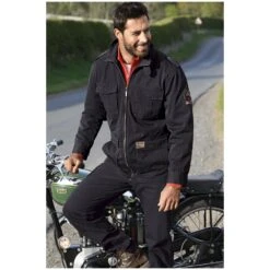 Fieldjacket BROR Schwarz -Jan Vanderstorm server 3005