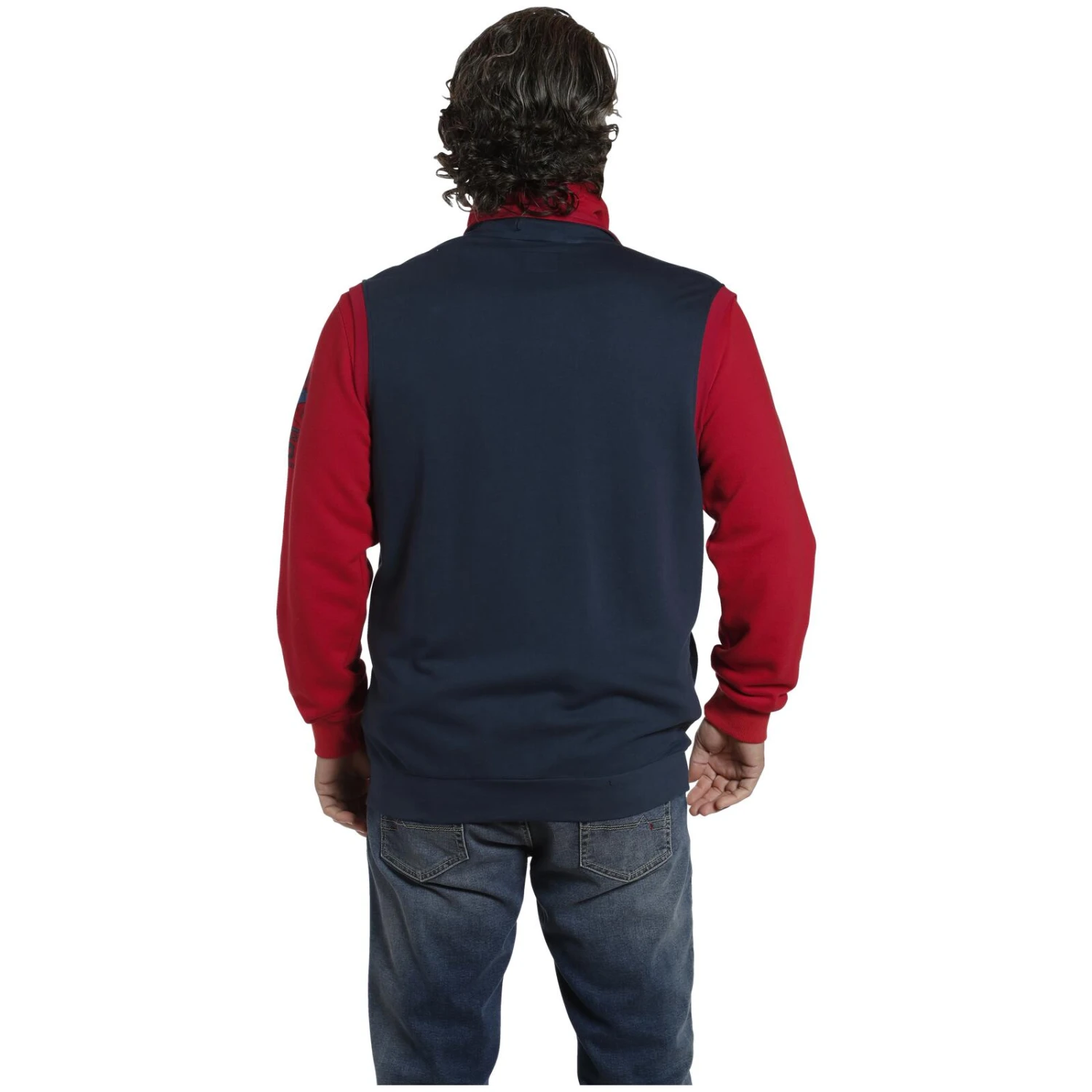 Sweatweste EJVIND Dunkelblau 3 Sweatweste EJVIND Dunkelblau – Bild 3