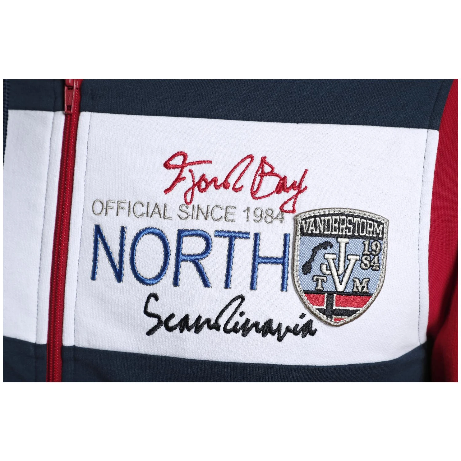 Sweatweste EJVIND Dunkelblau 4 Sweatweste EJVIND Dunkelblau – Bild 4