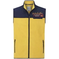 Fleeceweste VILEM Gelb