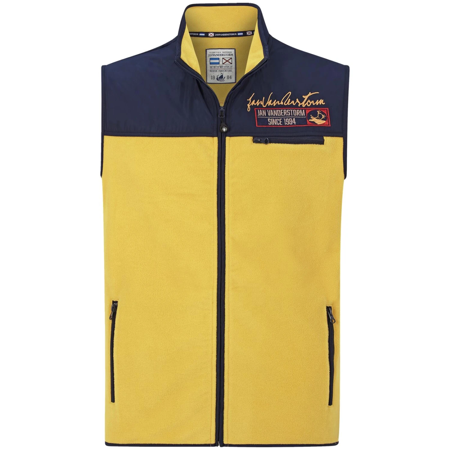 Fleeceweste VILEM Gelb 1 Fleeceweste VILEM Gelb