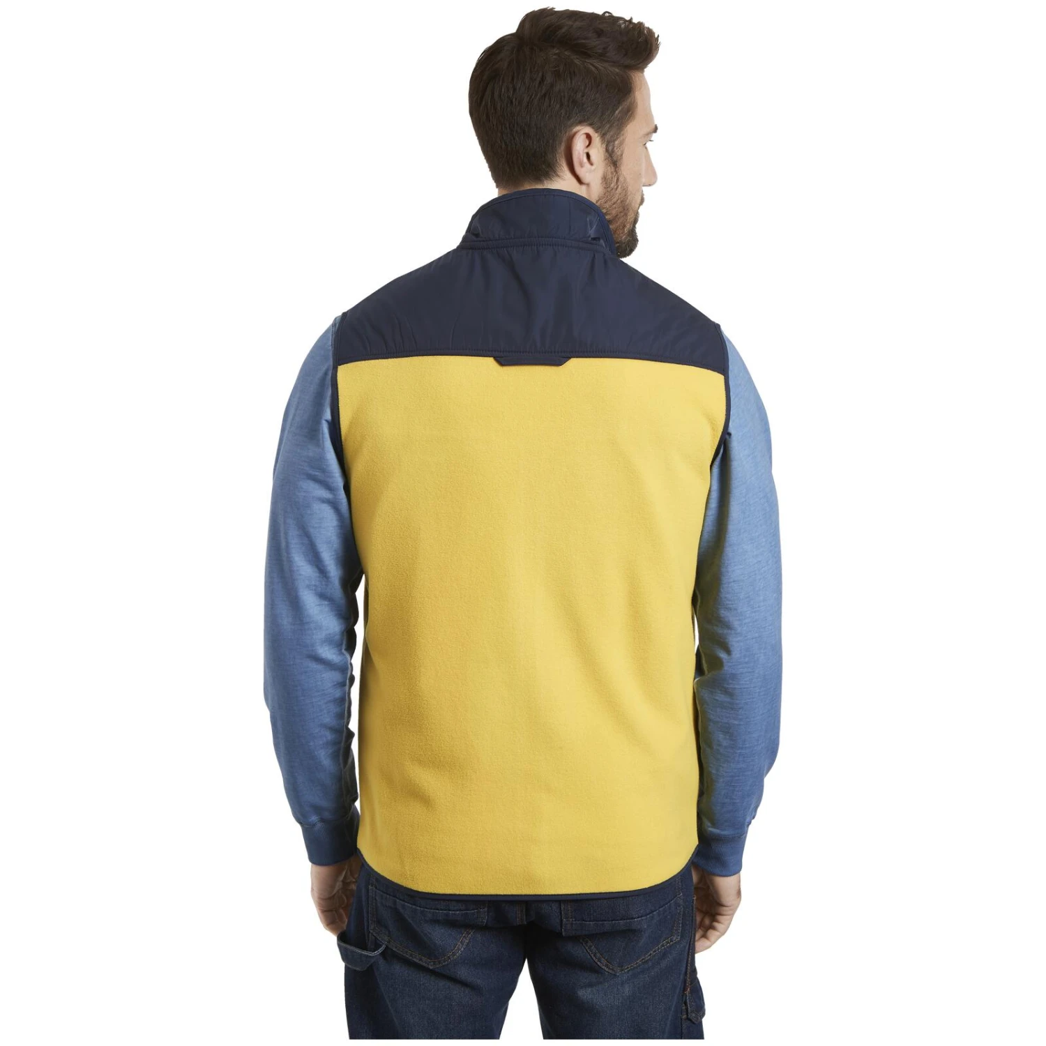 Fleeceweste VILEM Gelb 3 Fleeceweste VILEM Gelb – Bild 3