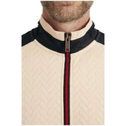 Sweatjacke HEIMO Beige -Jan Vanderstorm server 3111