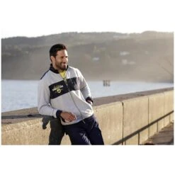 Sweatjacke HARDWIN Grau Melange -Jan Vanderstorm server 3153