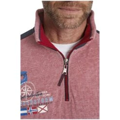 Sweatshirt ALVARIN Rot -Jan Vanderstorm server 316