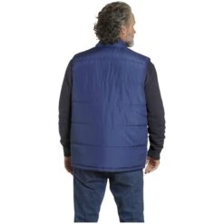 Steppweste WIDAR Blau Kariert -Jan Vanderstorm server 3168