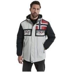 Jacke LUDOLF Hellgrau -Jan Vanderstorm server 3213