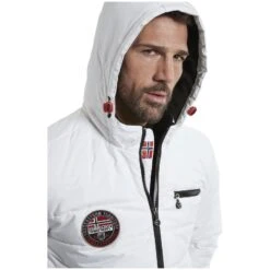 Steppjacke MIKKA Weiß -Jan Vanderstorm server 3260