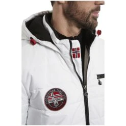 Steppjacke MIKKA Weiß -Jan Vanderstorm server 3261