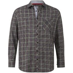 Hemd OLEKSSON Oliv Kariert