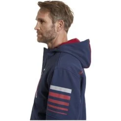 Softshelljacke HELGE Dunkelblau -Jan Vanderstorm server 3300