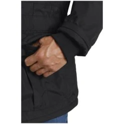 Outdoorjacke AJAN Schwarz -Jan Vanderstorm server 3317