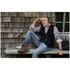 Cordweste IMRE Dunkelblau -Jan Vanderstorm server 3464