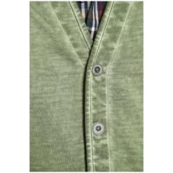 Sweatweste TORGILS Oliv -Jan Vanderstorm server 3469